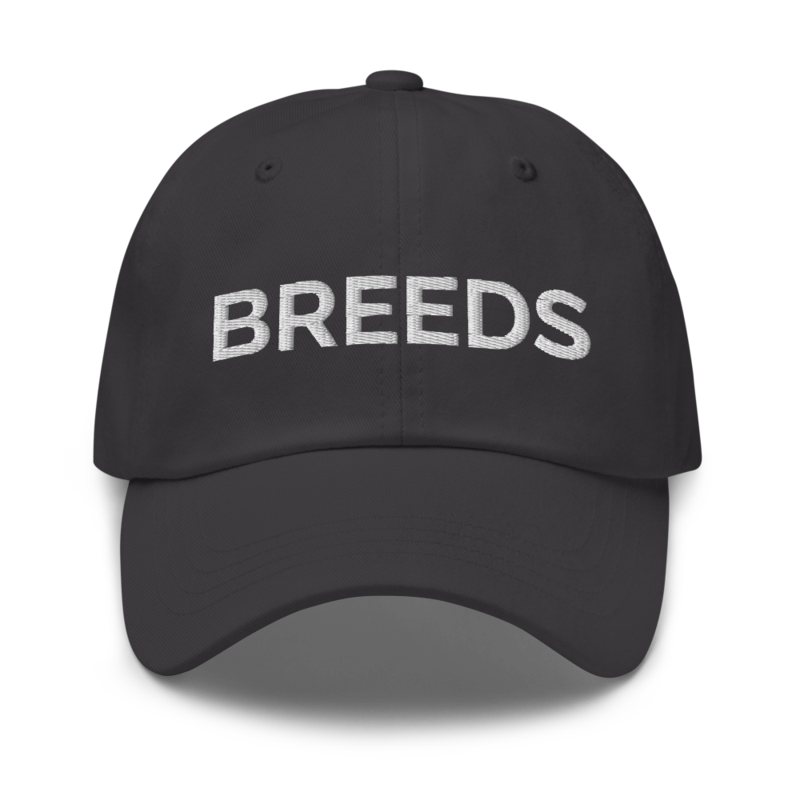 Breeds Hat - Dark Grey