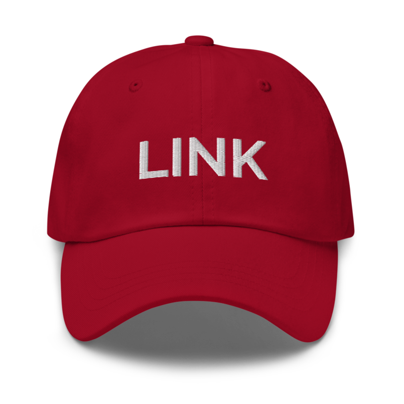 Link Hat - Cranberry