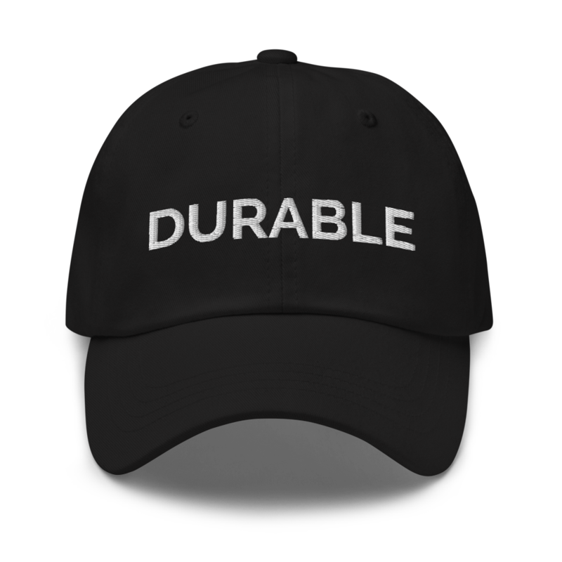 Durable Hat - Black