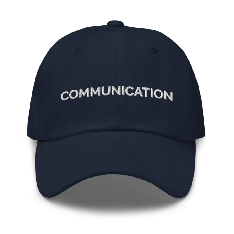 Communication Hat - Navy