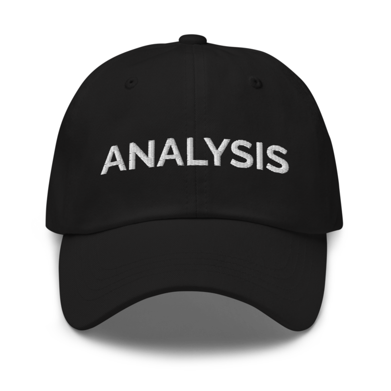 Analysis Hat - Black