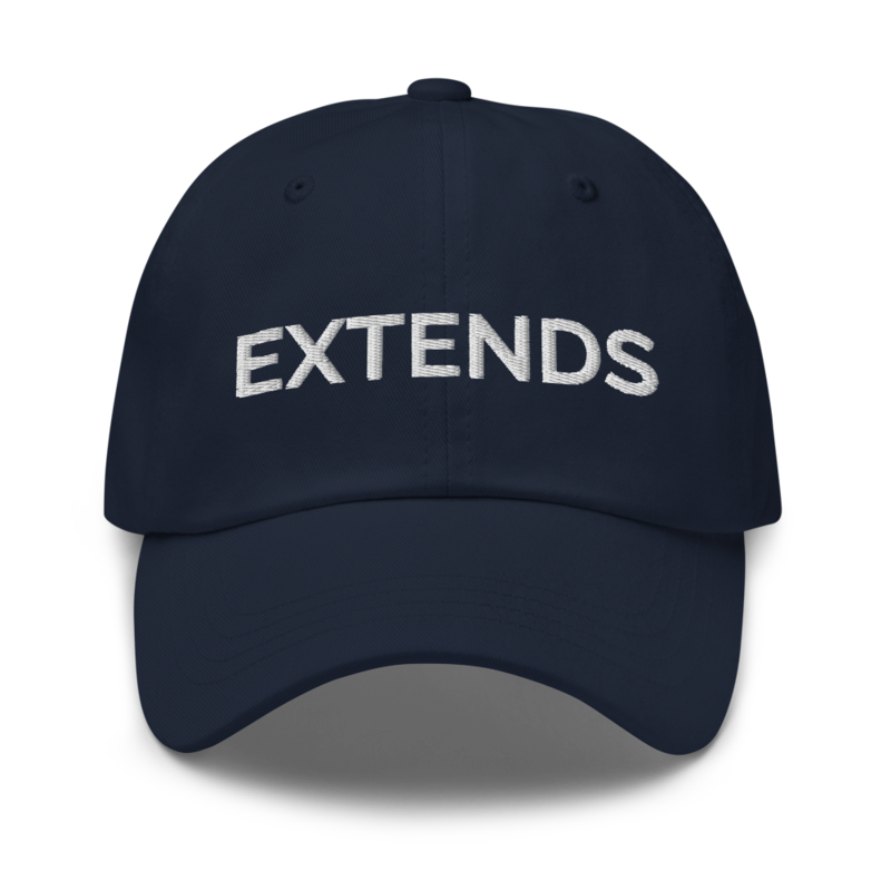 Extends Hat - Navy