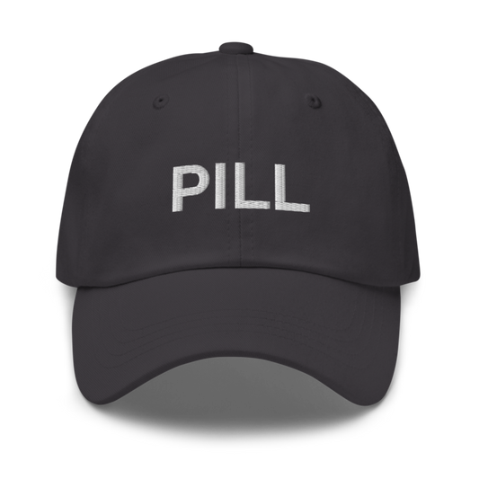 Pill Hat - Dark Grey
