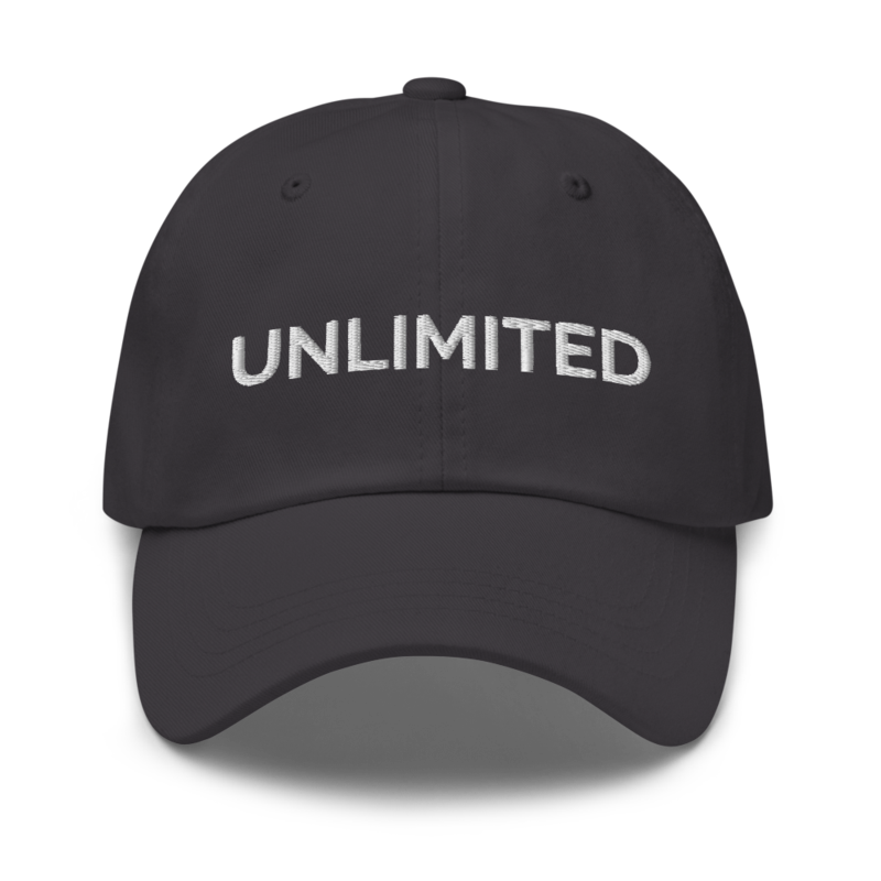 Unlimited Hat - Dark Grey