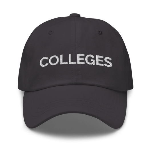 Colleges Hat - Dark Grey