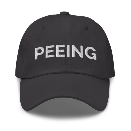 Peeing Hat - Dark Grey
