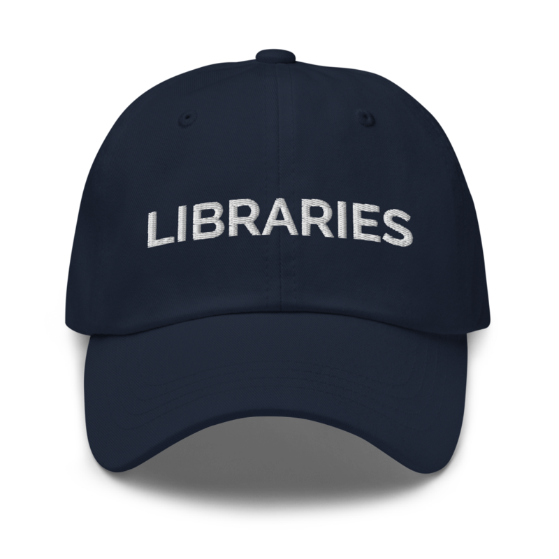 Libraries Hat - Navy