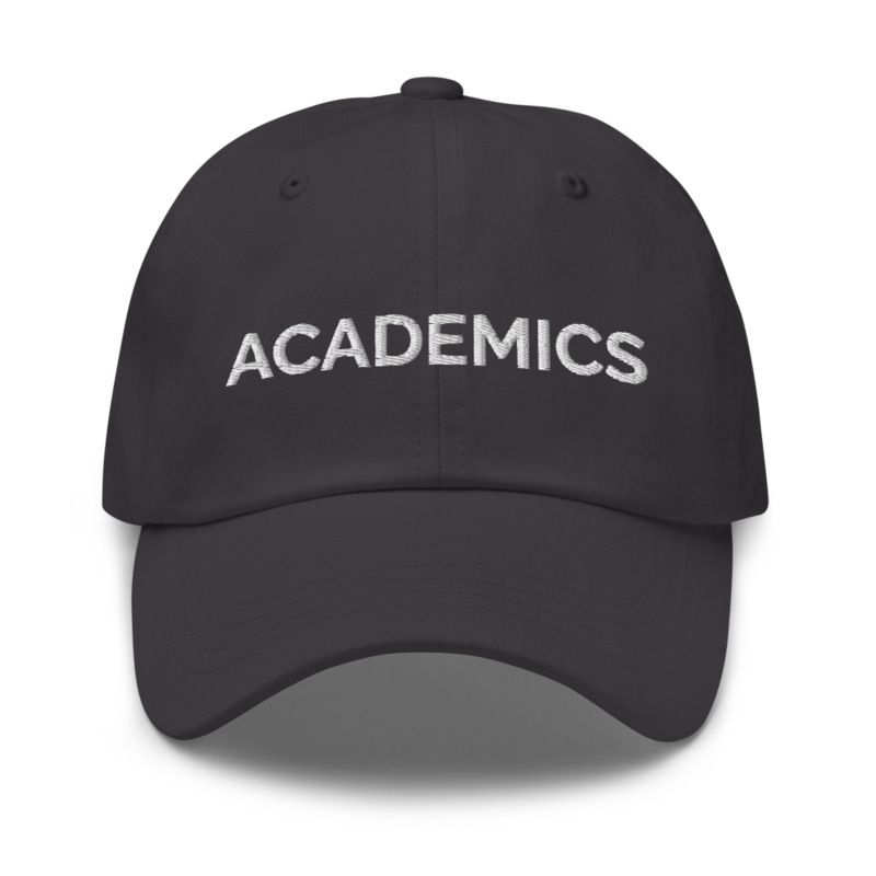 Academics Hat - Dark Grey