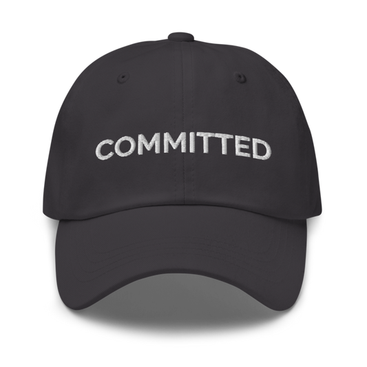 Committed Hat - Dark Grey