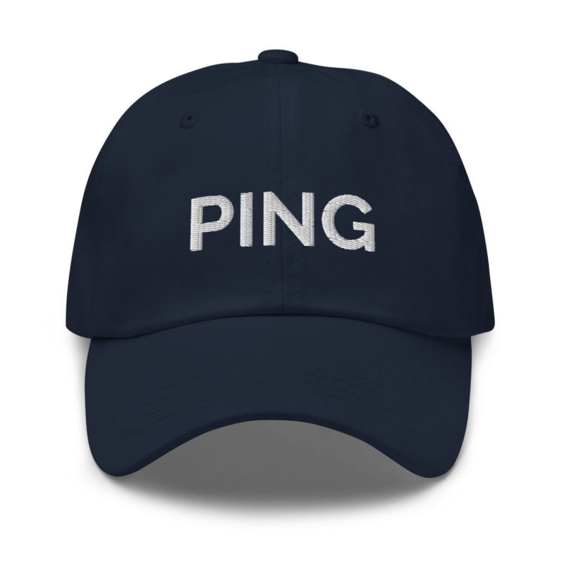 Ping Hat - Navy