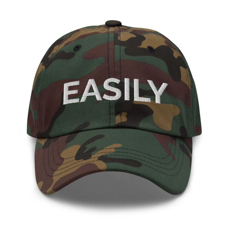 Easily Hat - Green Camo