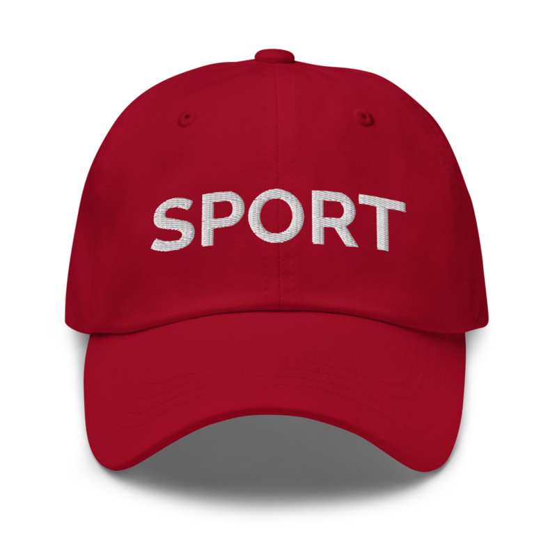 Sport Hat - Cranberry