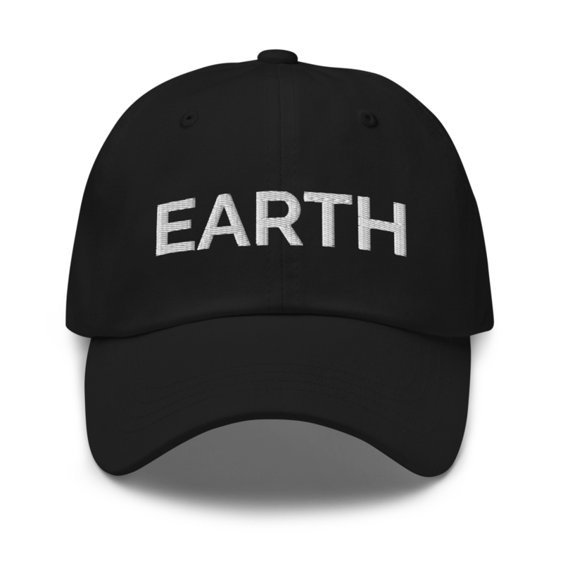 Earth Hat - Black