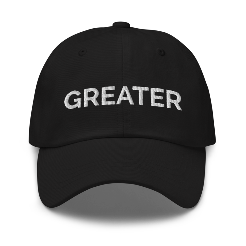 Greater Hat - Black