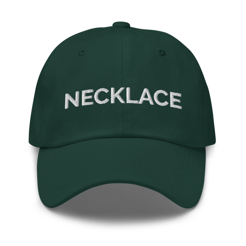 Necklace Hat - Spruce