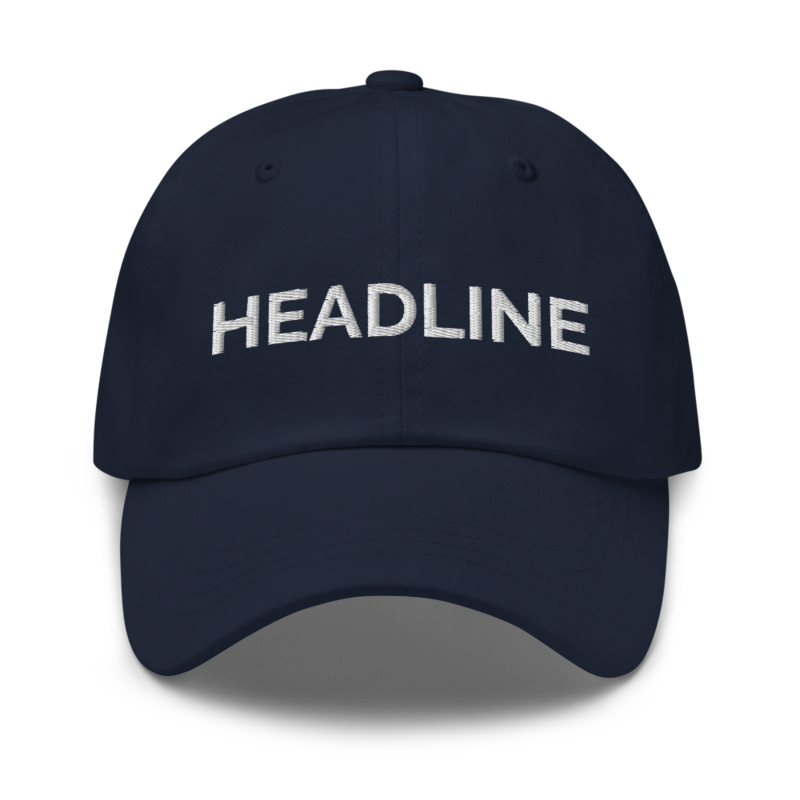 Headline Hat - Navy