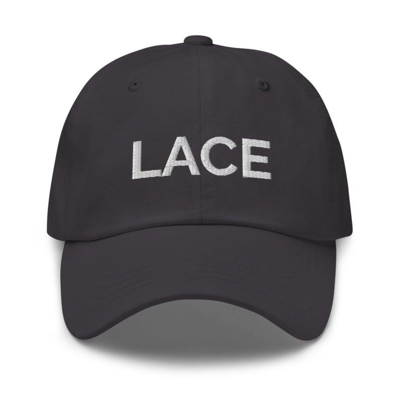 Lace Hat - Dark Grey