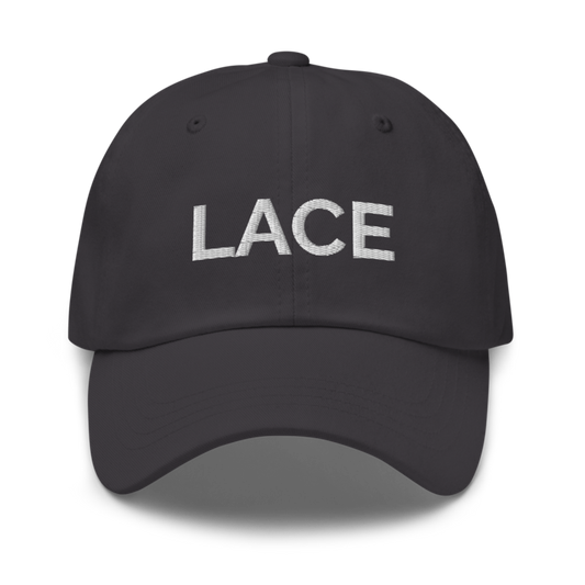 Lace Hat - Dark Grey