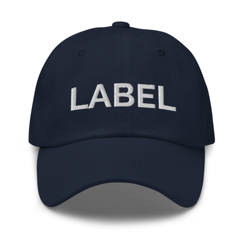 Label Hat - Navy