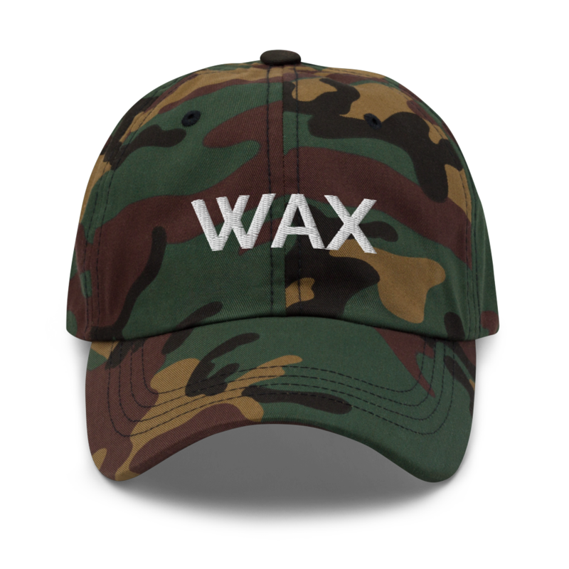 Wax Hat - Green Camo