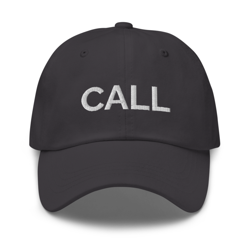 Call Hat - Dark Grey