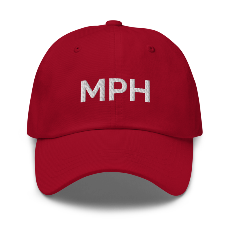 Mph Hat - Cranberry