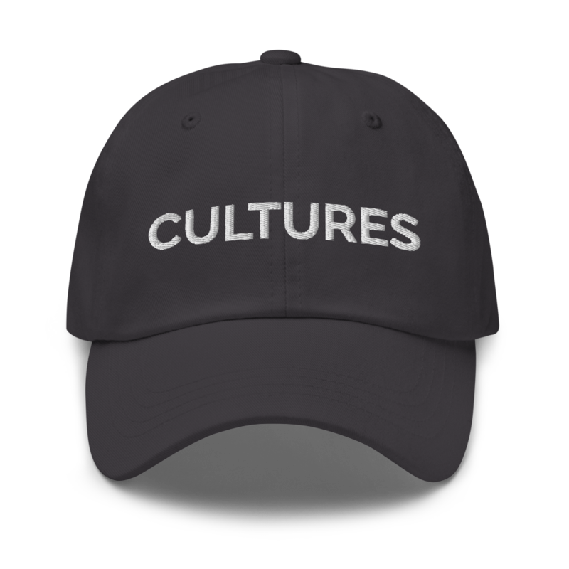 Cultures Hat - Dark Grey