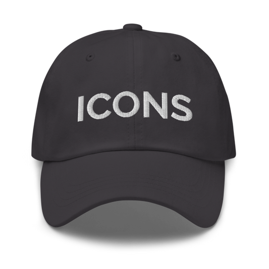 Icons Hat - Dark Grey