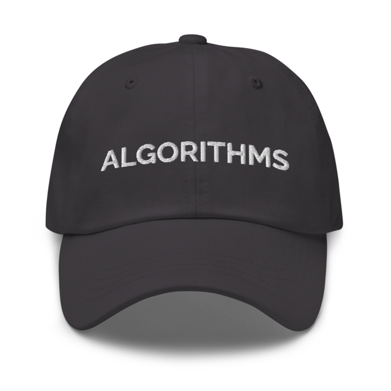 Algorithms Hat - Dark Grey