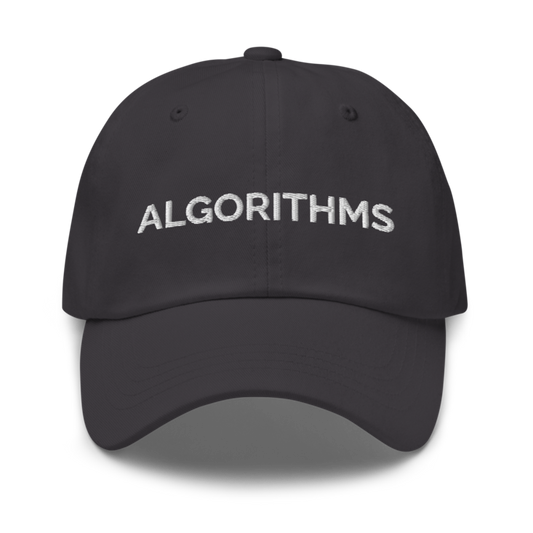Algorithms Hat - Dark Grey