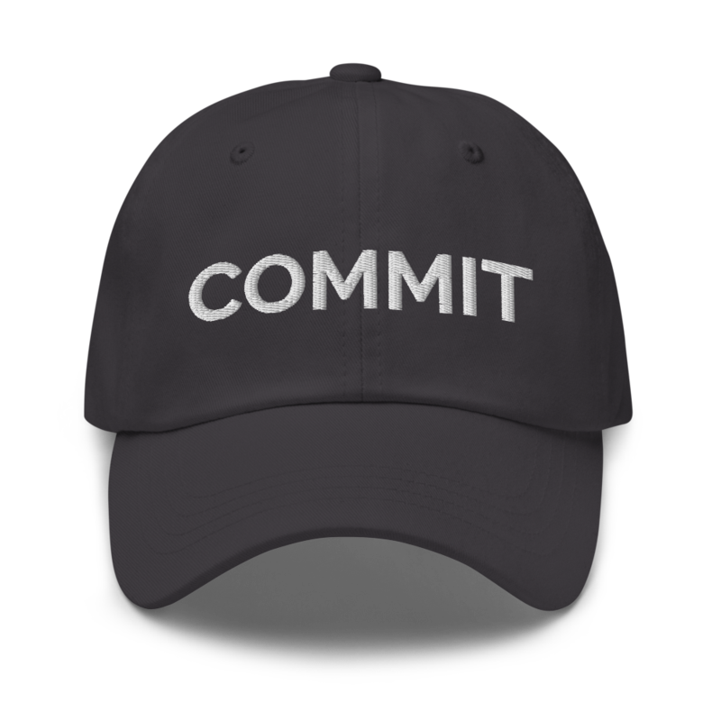 Commit Hat - Dark Grey