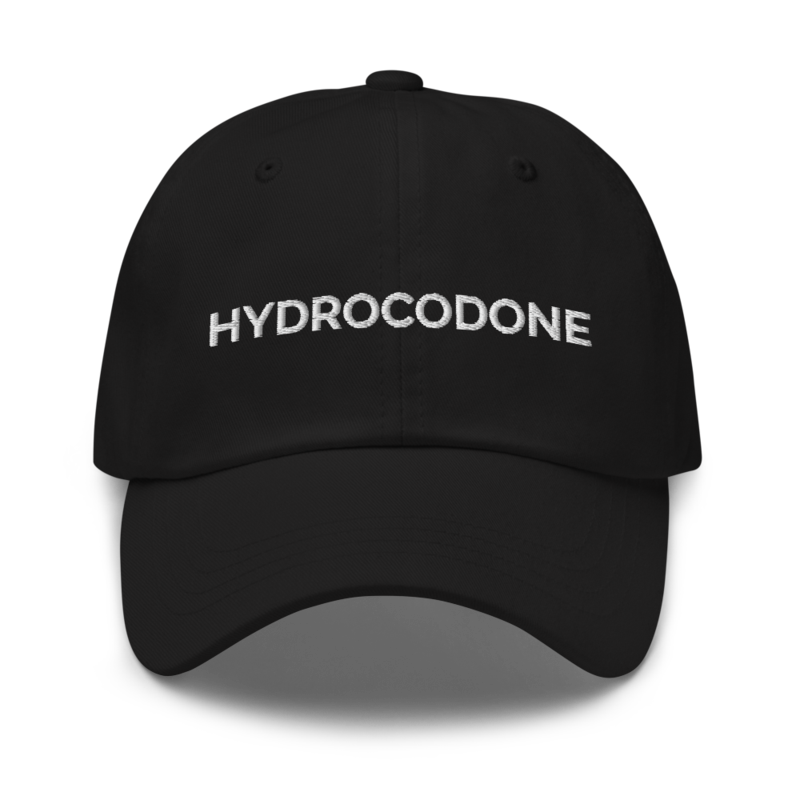 Hydrocodone Hat - Black