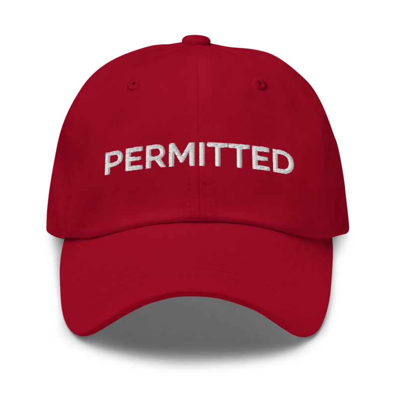 Permitted Hat - Cranberry