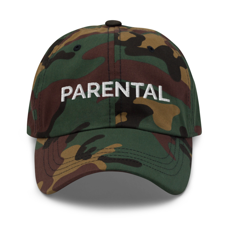 Parental Hat - Green Camo