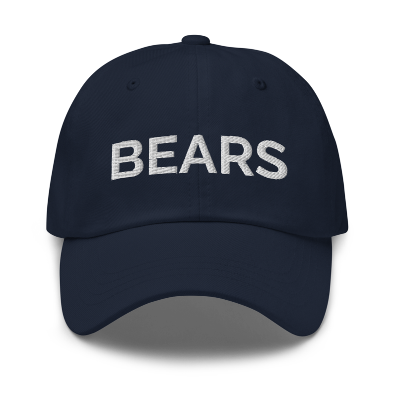 Bears Hat - Navy