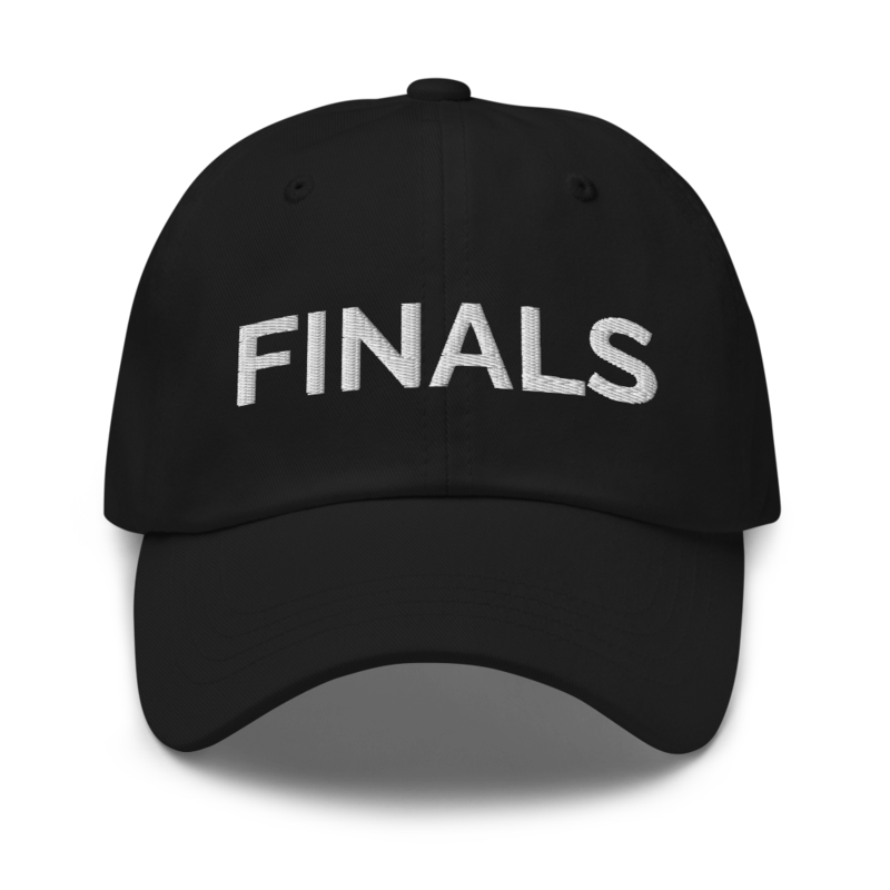 Finals Hat - Black