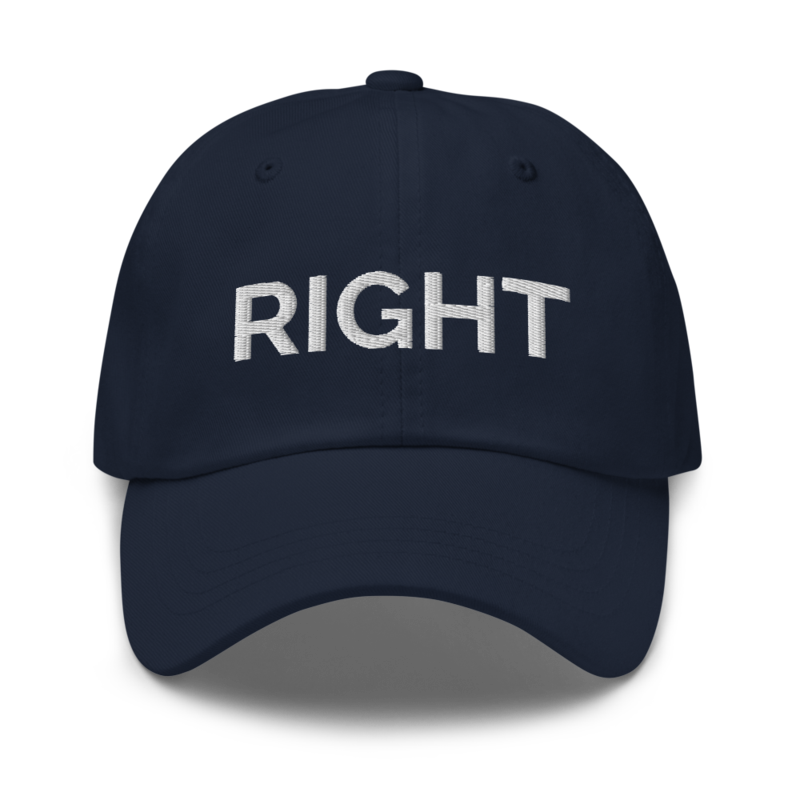 Right Hat - Navy