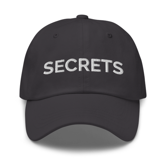 Secrets Hat - Dark Grey