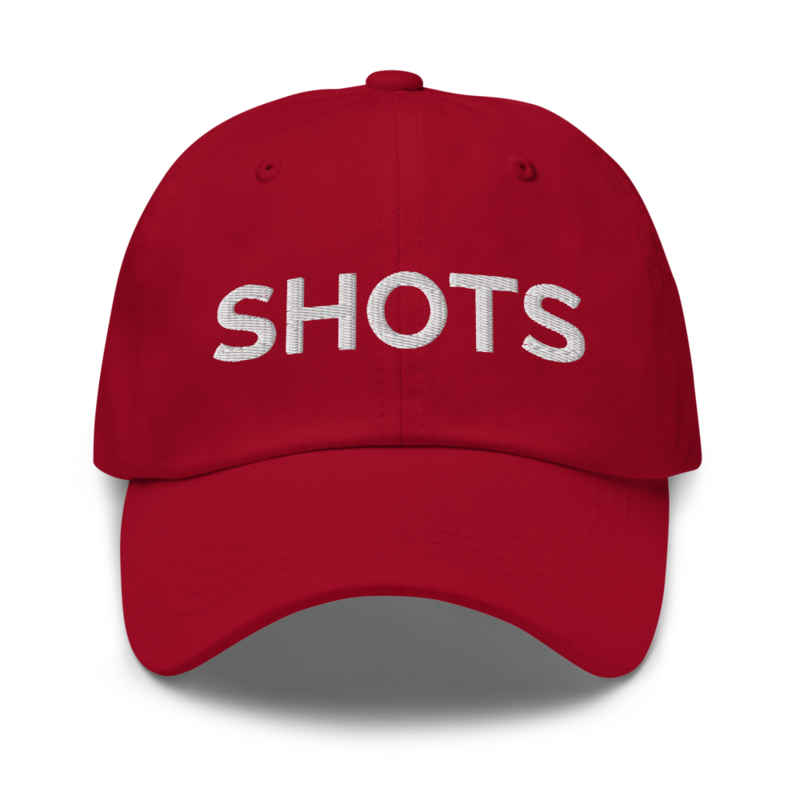 Shots Hat - Cranberry