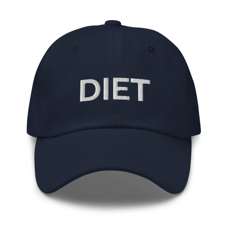 Diet Hat - Navy