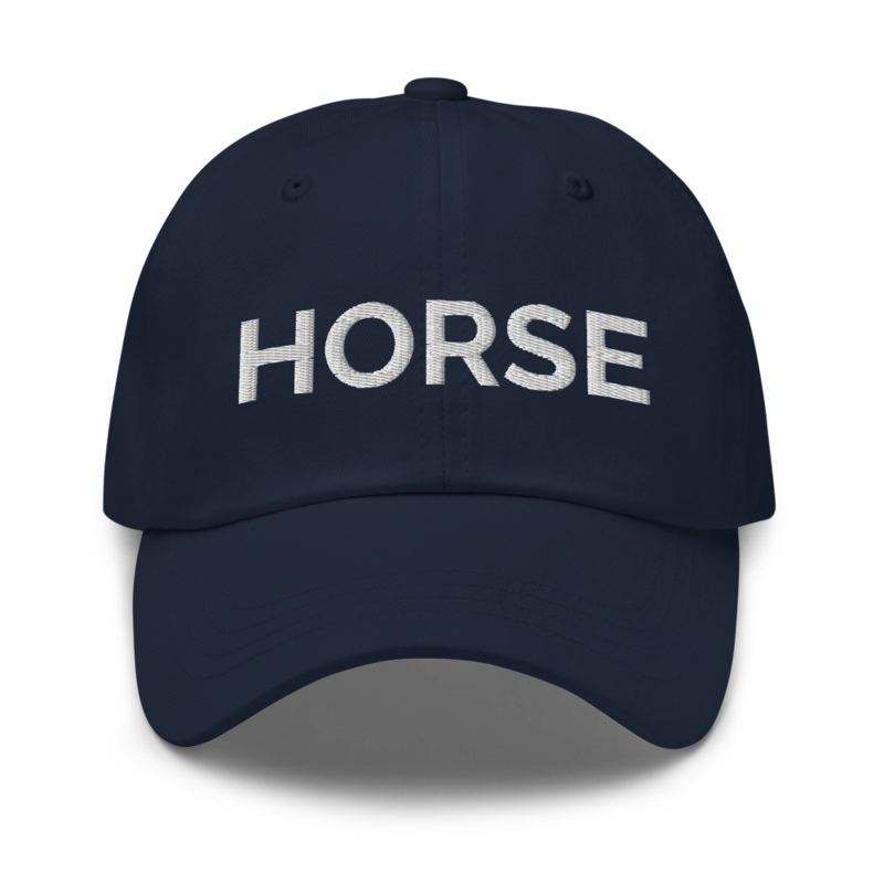 Horse Hat - Navy