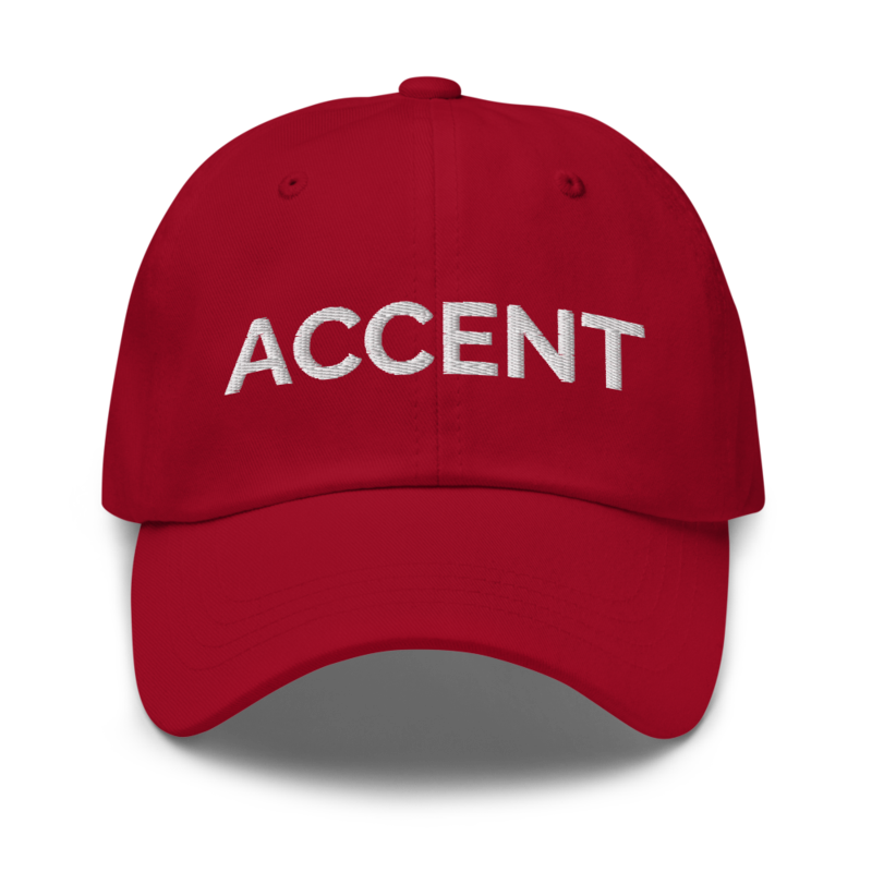 Accent Hat - Cranberry