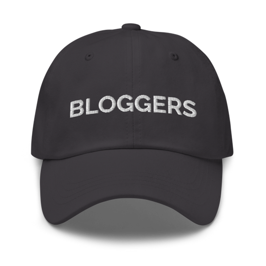 Bloggers Hat - Dark Grey
