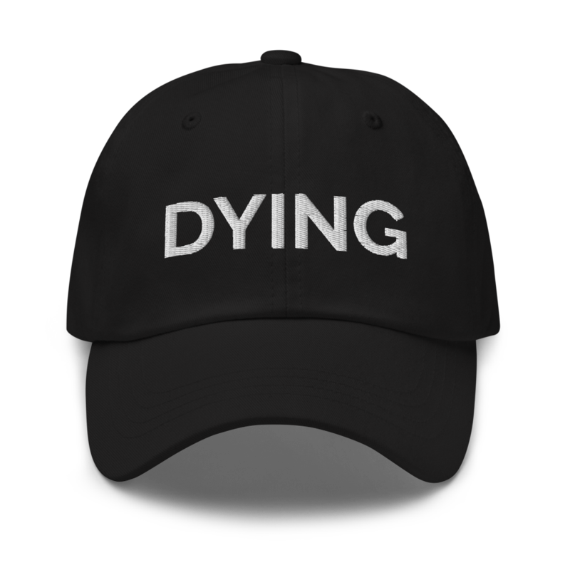 Dying Hat - Black