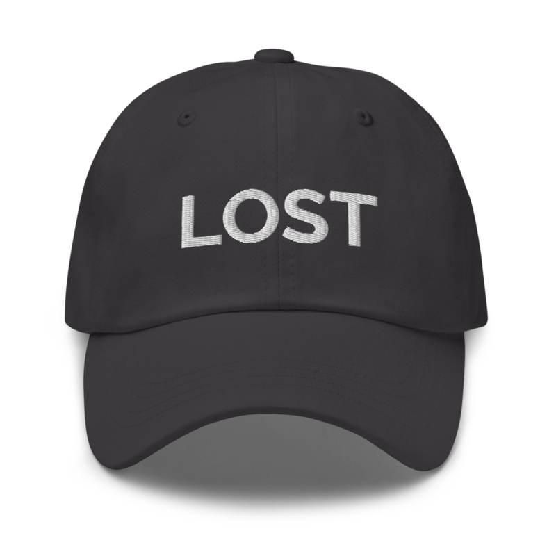 Lost Hat - Dark Grey