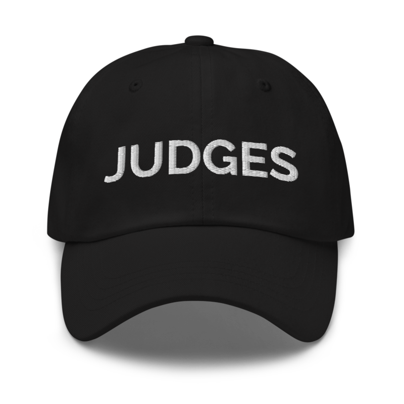 Judges Hat - Black