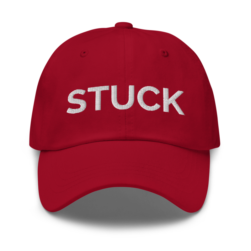 Stuck Hat - Cranberry