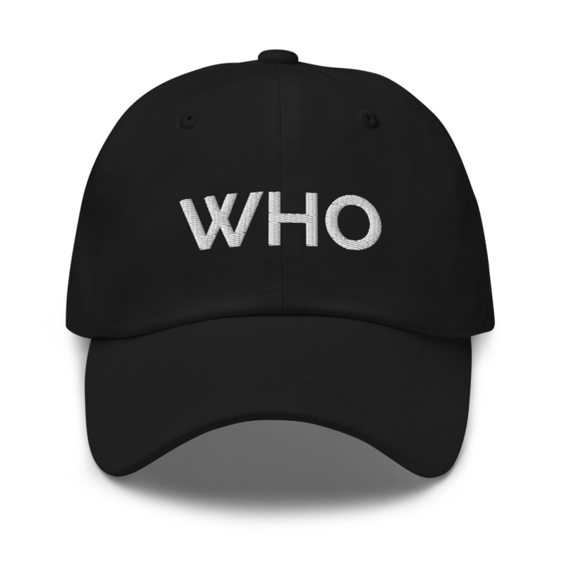 Who Hat - Black