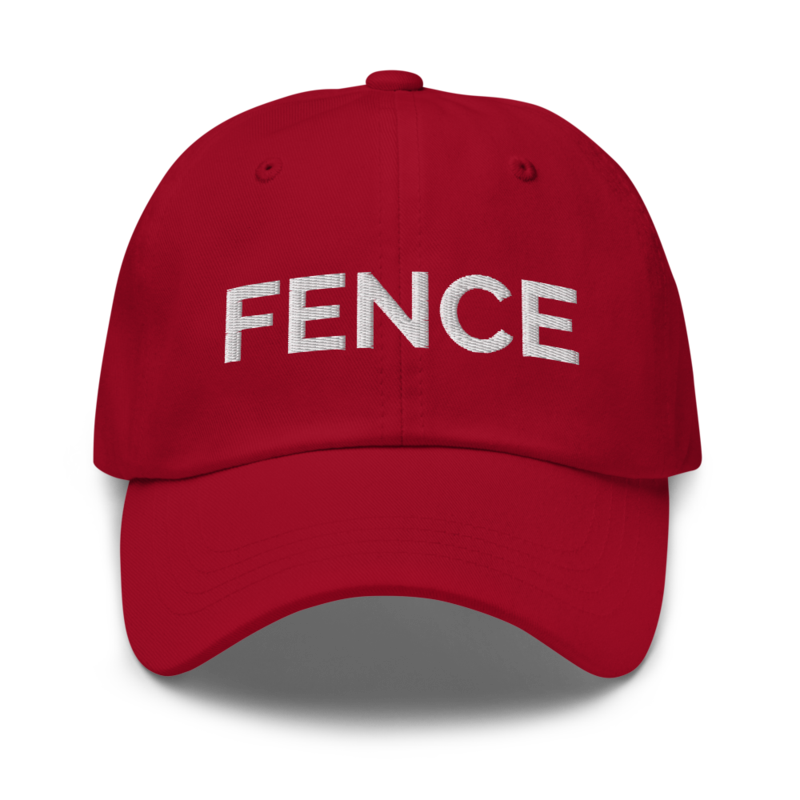 Fence Hat - Cranberry