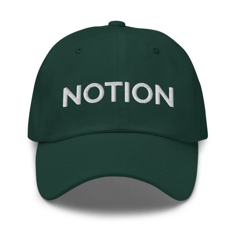 Notion Hat - Spruce